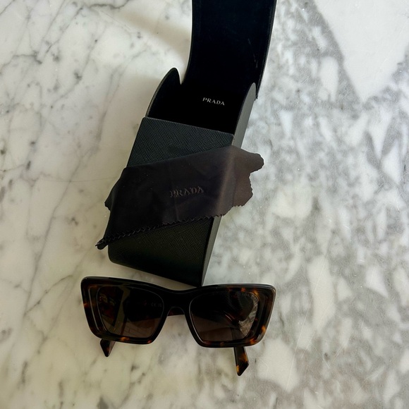 Prada Brown Sunglasses - Picture 1 of 3